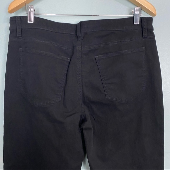 Eileen‎ Fisher Black Jeans Sz 12 - Picture 6 of 7